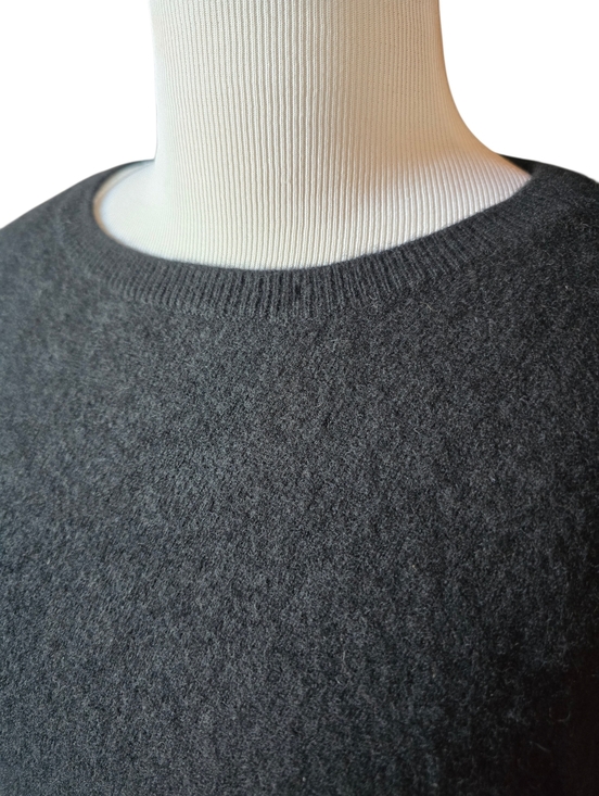 Quince Cashmere Crew Neck Sweater Black Size Medium - Picture 6 of 10